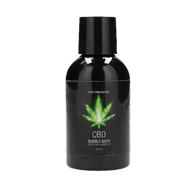 CBD - Bath and Shower - Luxe Travel set - Green Tea Hemp Oil